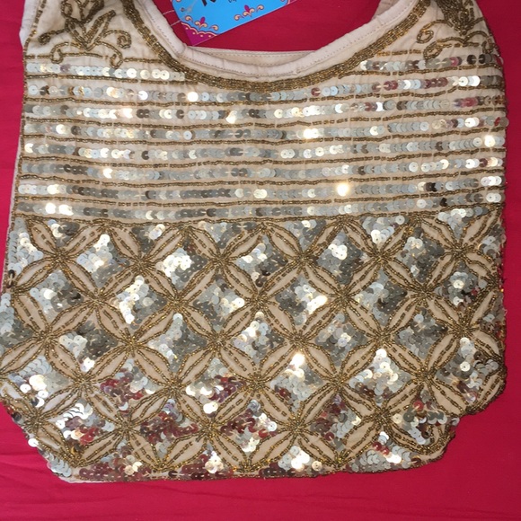 Gold Sequin Bag - Picture 2 of 5